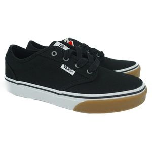 VANS Atwood Gum Bumper Kids Sneakers (Black / White)